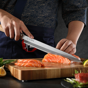 XINZUO Oferta Especial <span class=keywords><strong>Cuchillo</strong></span> <span class=keywords><strong>de</strong></span> Sashimi con Mango <span class=keywords><strong>de</strong></span> Madera <span class=keywords><strong>de</strong></span> Olivo <span class=keywords><strong>Profesional</strong></span> <span class=keywords><strong>de</strong></span> Cocina Sakimaru Japonés para <span class=keywords><strong>Sushi</strong></span> Yanagiba con Vaina <span class=keywords><strong>de</strong></span> Madera - Product Image 4