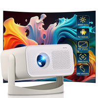 Proyektor Android portabel P16, proyeksi Mini pintar LED Full HD 720P 4K harga terbaik