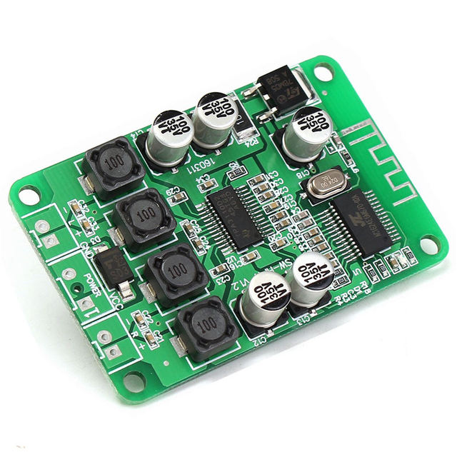 TPA3110 2x15W Bluet Power Amplifier Board Phase Audio for 4/6/8/10 Ohm Speaker Dual Channel Sound Quality