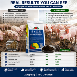 Aditivo <span class=keywords><strong>para</strong></span> Alimento Animal <span class=keywords><strong>para</strong></span> Cerdos de Engorde |   Potenciador del Parto Animal |   Solución Extensora de Semen de Jabalí Activado - Product Image 1