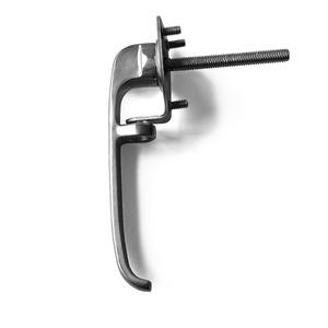 Poignée de verrouillage pour mobilier en acier inoxydable poli brillant, avec tige filetée verrouillable par cadenas, pour montage central de quincaillerie - Product Image 5