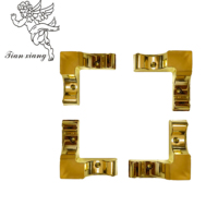 Accesorios de Ferretería para Ataúdes en Oro y Plata, Decoración de Ataúdes de Plástico de Alta Calidad en Forma de Rosa, Artículos Funerarios