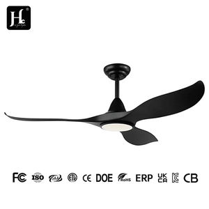 Ventilador de Techo Asiático de Baja Velocidad con Buen Flujo de Aire, Aspas Negras de 52/42 Pulgadas, con Luces LED, Control Remoto, Motor de Corriente Continua de 6 Velocidades y Bajo Nivel de Ruido - Product Image 5