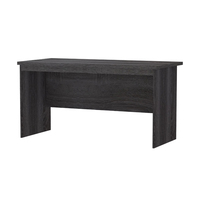 Table d'ordinateur moderne en bois, vente en gros d'usine, plateau épais, table de bureau et d'étude, couleurs personnalisables