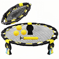 Beach Spike Spiel Spike ball Mini Beach Volleyball Bounce Jump Set Spike Ball Standard & 3 Ball mit LED-Licht