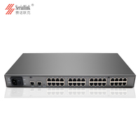 SERIALLINK Industriel SLK-S532R-PLUS Serveur Série Multi-Ports 32 Ports RS-232/RS-485 Serveur de Périphériques Série Serveur de Console