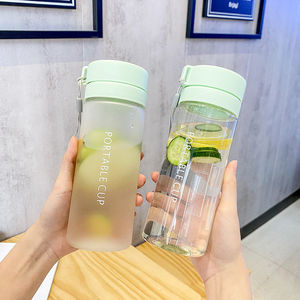 Portable Cup 500 Ml Pc Material Reusable Outdoor Drinking Water Bottle With Strap - Product Image 1