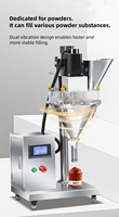Machine de remplissage automatique à vis sans fin en acier inoxydable 304, dosage automatique, pesage, mise en bouteille, farine, épices, sel, sucre, protéines, poudre sèche