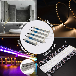 Chất lượng cao 110V 220V AC 12V DC không thấm nước siêu mỏng cung cấp điện adapter ROHS chứng nhận IP67 20W 24W 36W 48W 60W 80W 100W - Product Image 6