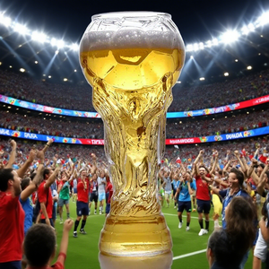 2026 トロフィー型 プラスチック ビアマグ 16oz ヘラクレスマグ プラスチック ビールグラス - Product Image 5