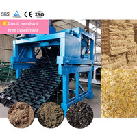 Retourneur de compost WINWORK robuste de type chaîne à plaques de 10 m de largeur pour le compostage des déchets industriels