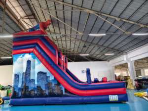 Khổng Lồ Thương Mại Nhà Bị Trả Lại Với Trượt Nhảy Lâu Đài Để Bán Bán Buôn Lâu Đài Bouncy Spiderman <span class=keywords><strong>Inflatable</strong></span> Khô Trượt Cho Bé - Product Image 4