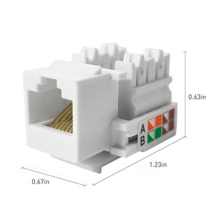 <span class=keywords><strong>Ethernet</strong></span> 110 đấm xuống mèo 6 Mạng mô-đun mô-đun <span class=keywords><strong>Jack</strong></span> 90 độ UTP <span class=keywords><strong>CAT5e</strong></span> CAT6 8P8C RJ45 <span class=keywords><strong>Keystone</strong></span> <span class=keywords><strong>jack</strong></span> - Product Image 2