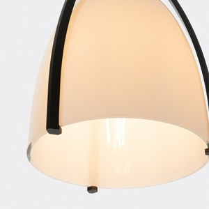 European <b>Style</b> Pendant Light Oval Black Body E27 Led Single <b>Head</b> Chandelier For Dining Room Bedroom Entryway Balcony - Product Image 4