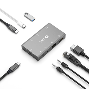 ตัวแปลงการ์ดเสียงสเตอริโอแบบเรียลไทม์ 2 in 1 แบบ Type-C รองรับการใช้งานสองระบบ สำหรับชาร์จและถ่ายทอดสดบน Android C1 Live Converter C1 - Product Image 6