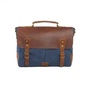 New Design Vintage Canvas Tactical Style Shoulder Messenger Field Bag