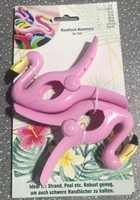 Productos de Gran Venta: Pinza de Plástico para Toallas de Playa con Diseño de Flamenco, Ideal para el Verano