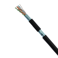 Cable Ethernet FTP Cat5e - Marca HanLi/OEM Zhejiang para Uso en Exteriores, Núcleo Sólido CCA, 4 Pares Trenzados (8 Hilos), 305m/1000FT, Alta Velocidad