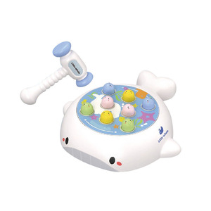 Juguete Educativo con Forma de Ballena, Juego de Golpear Ballenas, Juguete Sensorial de Entrenamiento, Rompecabezas Interactivo para Niños Pequeños - Product Image 2