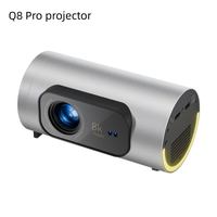 Mini projecteur 5G WIFI Q8Pro, décodage vidéo 1080P 4K, projecteur de cinéma maison de type C, projecteur portable 4K, projecteur