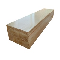 Ataúd Ecológico de Madera Maciza Estilo Europeo, Biodegradable y Personalizable para Adultos, con Color a Elección, para Entierro y Funerales