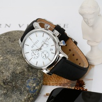 Montre minimaliste multifonctionnelle personnalisée, mouvement Seiko, montre à quartz pour homme, étanche 3atm