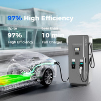 Estación de Carga Rápida Comercial de 160 Kw CC para Vehículos Eléctricos, Ocpp 1.6, RFID, Pago por QR, Software de Facturación por Aplicación, Plug and Play, CE, 380V, 3 Fases