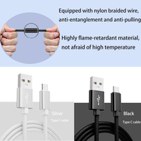 5V 1A/2A USB duvar şarj cihazı ab adaptörü ile 1M USB tip-c kablo fişi iPhone 15/16, Android akıllı telefonlar ve tabletler (1 Set)
