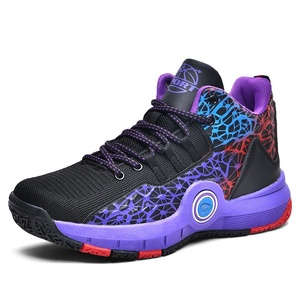 Chaussures de sport respirantes, légères, pour la course en plein air, baskets athlétiques, baskets décontractées pour le basketball, hommes, personnalisables OEM - Product Image 1