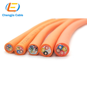 <span class=keywords><strong>Câble</strong></span> super flexible 4x0,75 mm, câbles de robot Hi-Flex, câbles multi-conducteurs flexibles continus blindés, fil industriel - Product Image 1