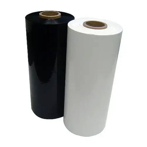 UV Protection500mm 750mm pertanian silage stretch wrap film silage net wrap ungu silage wrap