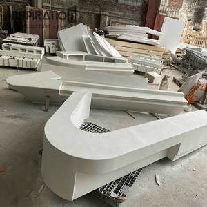 Kiến trúc cảnh quan đô thị gfrc sợi thủy tinh gia cố GRC bê tông đúc sẵn bảng/băng ghế dự bị - Product Image 2