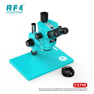 Rf4 cx71r đôi-cánh tay liên tục Zoom trinocular kính hiển vi cho điện thoại <span class=keywords><strong>BGA</strong></span> công cụ sửa chữa công nghiệp điện tử kính hiển vi - Product Image 3