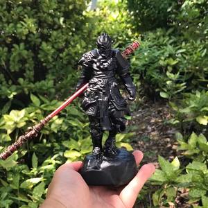 Offres Spéciales obsidienne singe roi sculpture dernière conception sculpté à la main mythe chinois cristal fabriqué cadeau - Product Image 3