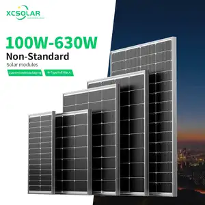لوحة طاقة شمسية مزودة بخلية 9BB بقدرة 200 وات، وحدة أحادية عالية الكفاءة بنسبة 23% من مواد أحادية البلورة