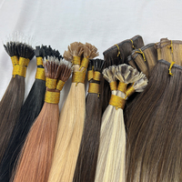 Mèches de cheveux humains vietnamiens vierges, couleur personnalisée, lisses comme des baguettes, avec mèches, cuticules alignées, 100g, double trame cousue à la machine