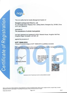 <span class=keywords><strong>Joint</strong></span> <span class=keywords><strong>de</strong></span> <span class=keywords><strong>culasse</strong></span> INTERGEN /Kia D4BA D4BB (matériau fibreux) certifié IATF16949 OEM IG-22311-42855 Garantie 1 an - Product Image 6