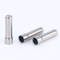 Manchon de sonde cylindrique à extrémité fermée en acier inoxydable 304, emboutissage de précision, boîtier de capteur pour chauffe-eau NTC et CVC