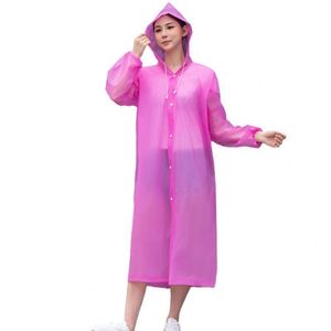 Poncho de Pluie d'Urgence en EVA Imperméable et Coloré de Haute Qualité pour Adultes, Idéal pour la Randonnée et le Camping en Extérieur – Vêtement Anti-Pluie en Gros - Product Image 4