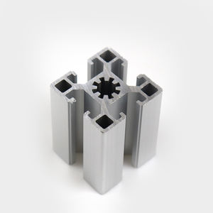 Personnalisé 6061 6063 T5 T6 5050 Fabricant de matériaux de cadre en aluminium industriel T Track V Groove Extrusion 5050 <span class=keywords><strong>Profil</strong></span>é en aluminium - Product Image 4