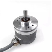 Encodeur rotatif incrémental à arbre plein compact ELCO EC50A8-P6AR-2000, capteur 2000PPR, série EC50