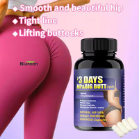 Capsules Premium pour l'amélioration des fesses : Pilules pour un lifting des hanches et des fesses en 3 jours, favorisant la croissance, le lifting et le raffermissement des fessiers, capsules pour des hanches plus volumineuses