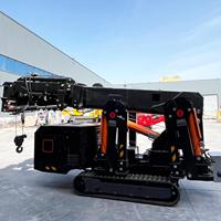 Grue araignée compacte Tonlita 4 tonnes télécommandée, haute performance pour la construction – Meilleure vente