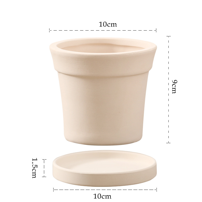 Embrión liso, borde ancho pequeño, 10 cm.