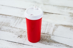 PP Plastic Juice <b>Cup</b> Disposable <b>Cold</b> Drink Tumbler with Sip Lid and Straw Hole for Smoothies Iced Coffee and Party Beverages - Product Image 2