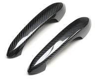 Couvre-poignée de porte extérieure en fibre de carbone véritable pour BMW F30 F35 F80 M3 F32 F36 G20 G22, kit de modification de carrosserie automobile, accessoires
