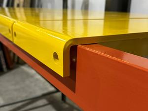 Panel de metal de acero Drop-Over Panel de acero galvanizado Estantes de almacenamiento de almacén Cubierta de acero para estanterías - Product Image 3