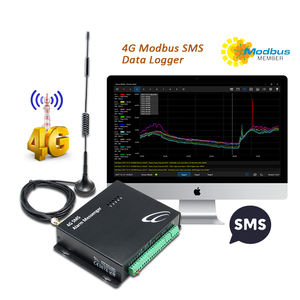 Dispositif Modbus Enregistreur SMS 4G Détecteur de fumée incendie Alarme Système d'alarme sans fil Système de surveillance de l'environnement - Product Image 3