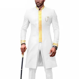 1540 African styles Mens 2 piece 27 colors of traditional new designs costume mens formal suits with pants sets