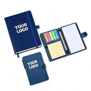 Hot Sale Wholesale Customized A6 With Logo Hardcover Pu Leather Notebook for Promo Business Gift <b>Note</b> <b>Books</b> - Product Image 1